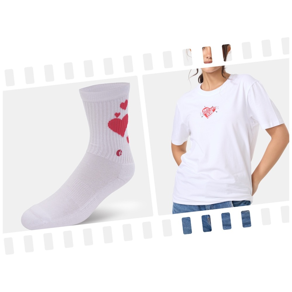 Ethika Anti-Love Club T-Shirt & Socks